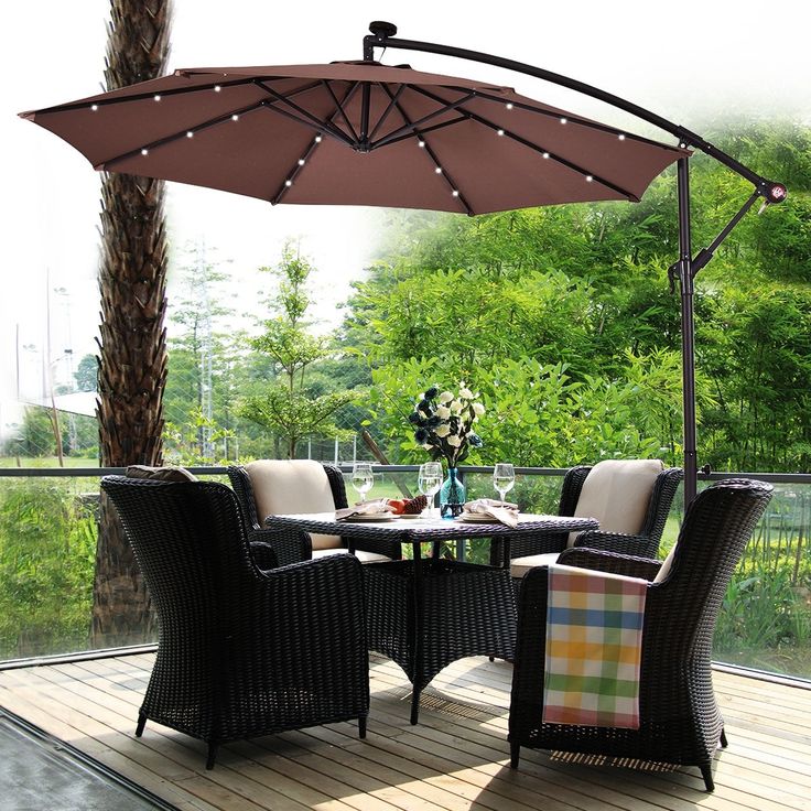 Round Lawn Umbrella
